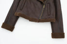 FLEECE SHORT STITCHING COAT-VETEMENTS 