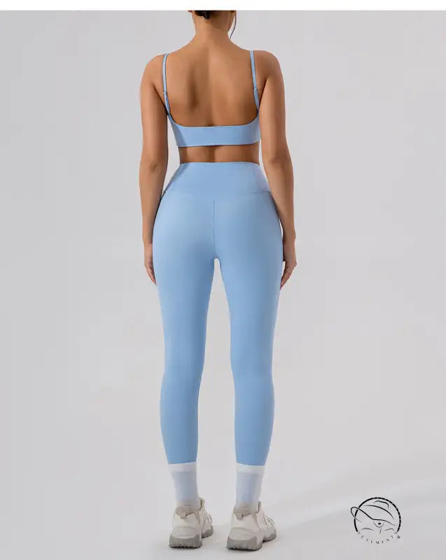 Sporty Comfy Quick Drying Nylon Sleeveless High Rise Shorts