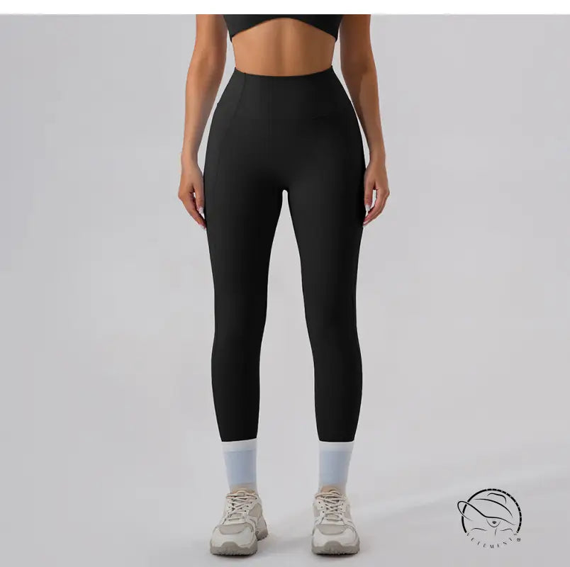 Sporty Comfy Quick Drying Nylon Sleeveless High Rise Shorts